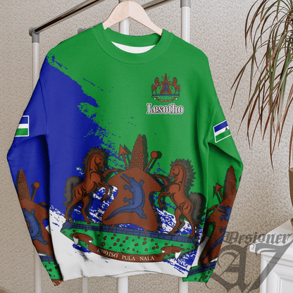 Clothing Lesotho Green Version Special SweatShirt