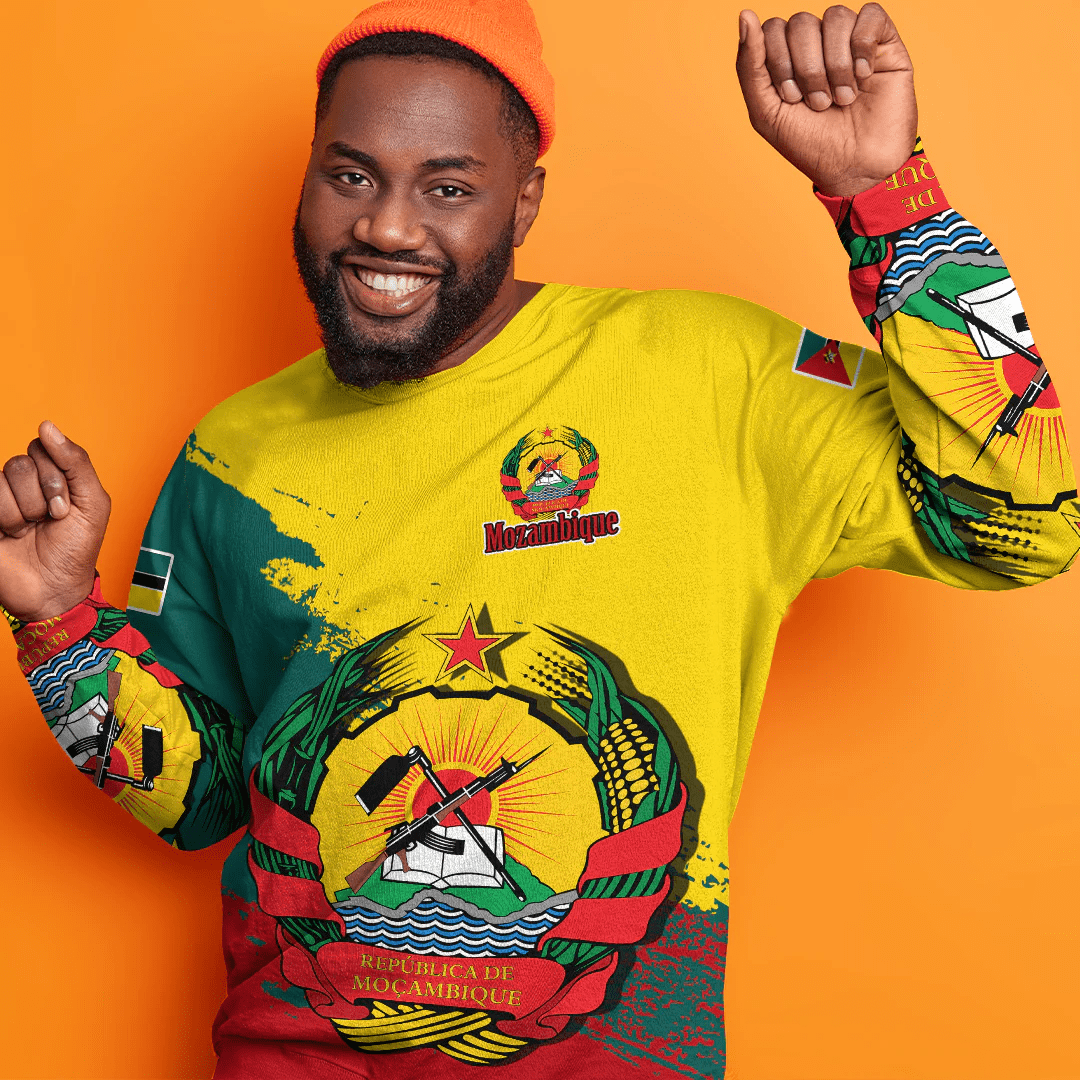 Clothing Mozambique Yellow Version Special SweatShirt
