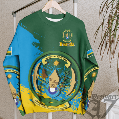 Clothing Rwanda Green Version Special SweatShirt