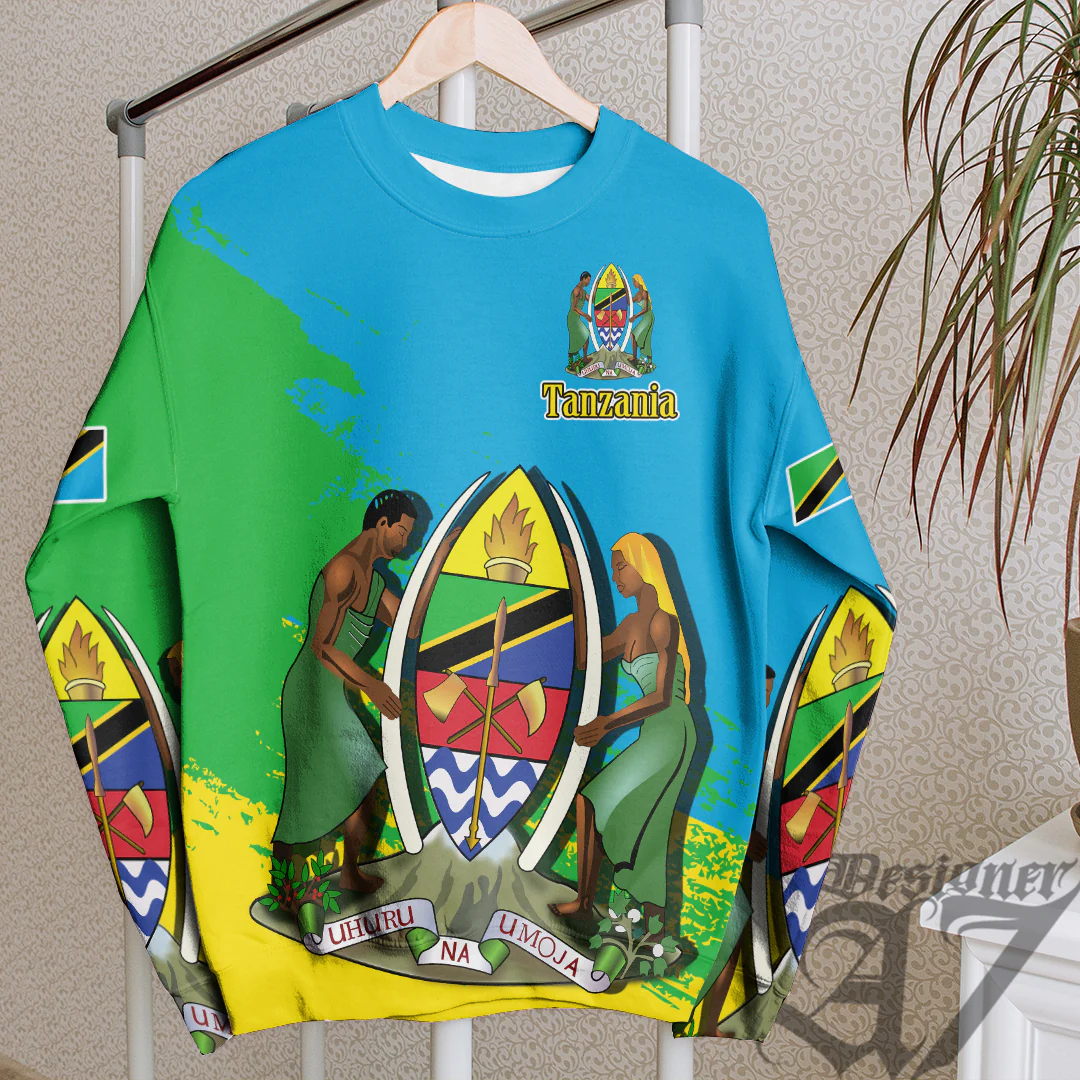 Clothing Tanzania Blue Version Special SweatShirt