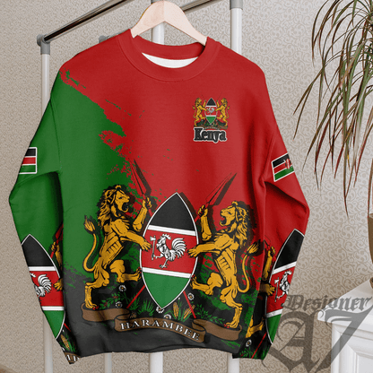 Clothing Kenya Red Version Special SweatShirt