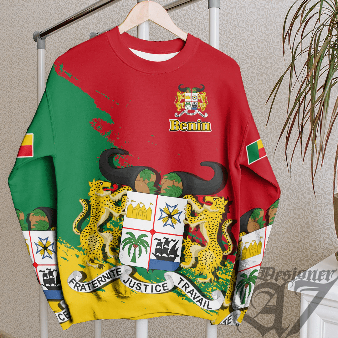 Clothing Benin Red Version Special SweatShirt