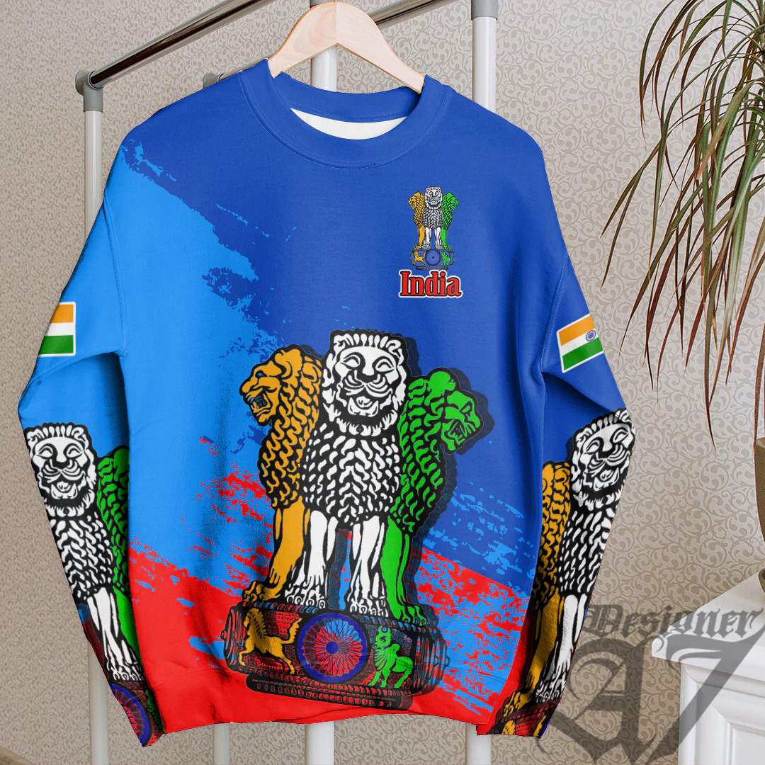 Clothing India Blue Version Special SweatShirt