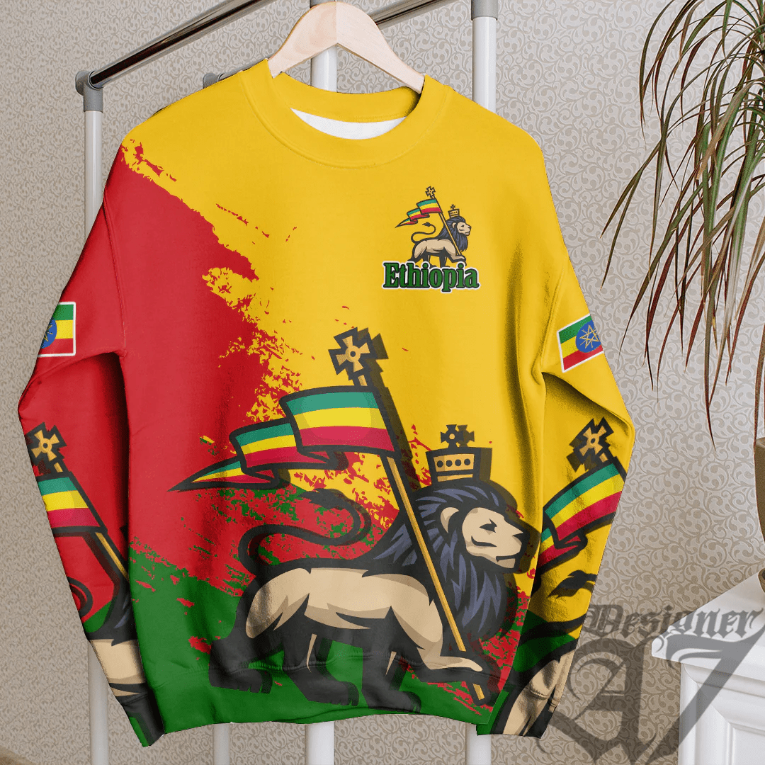 Clothing Ethiopia Yellow Version Special SweatShirt