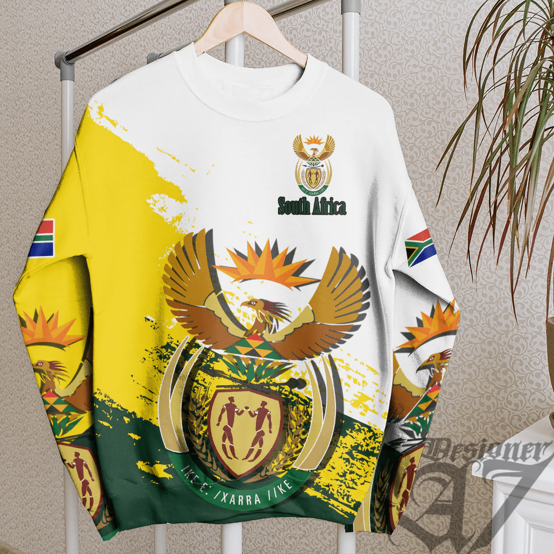 Clothing South Africa White Version Special SweatShirt