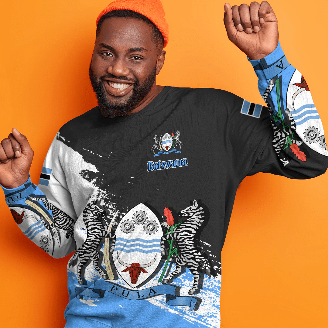 Clothing Botswana Black Version Special SweatShirt