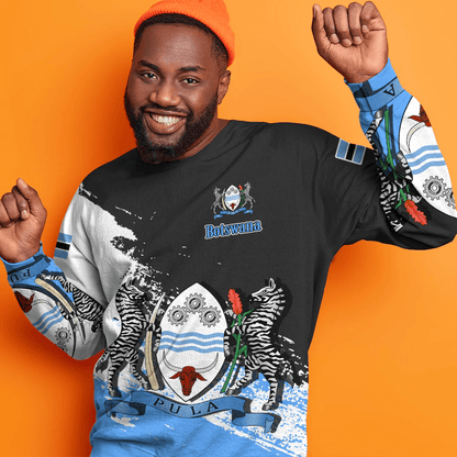 Clothing Botswana Black Version Special SweatShirt