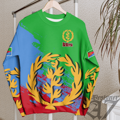 Clothing Eritrea Green Version Special SweatShirt