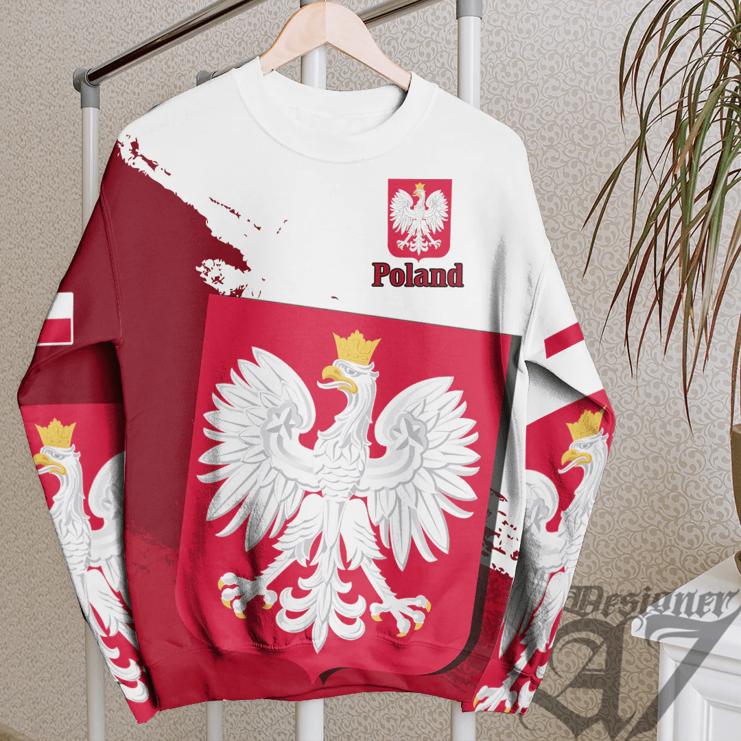 Clothing Poland Red Version Special SweatShirt