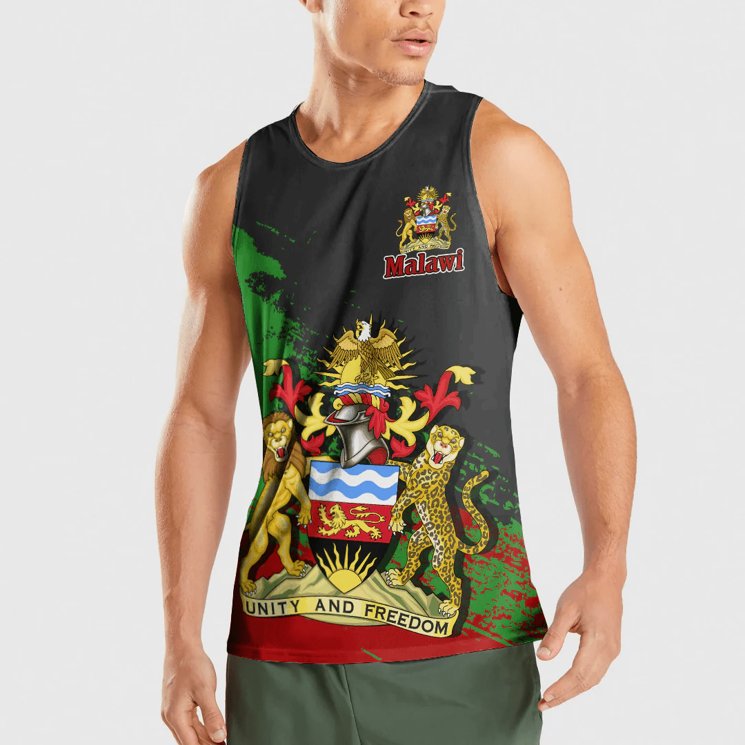 Clothing Malawi Black Version Special Tank Top and Racerback Tank