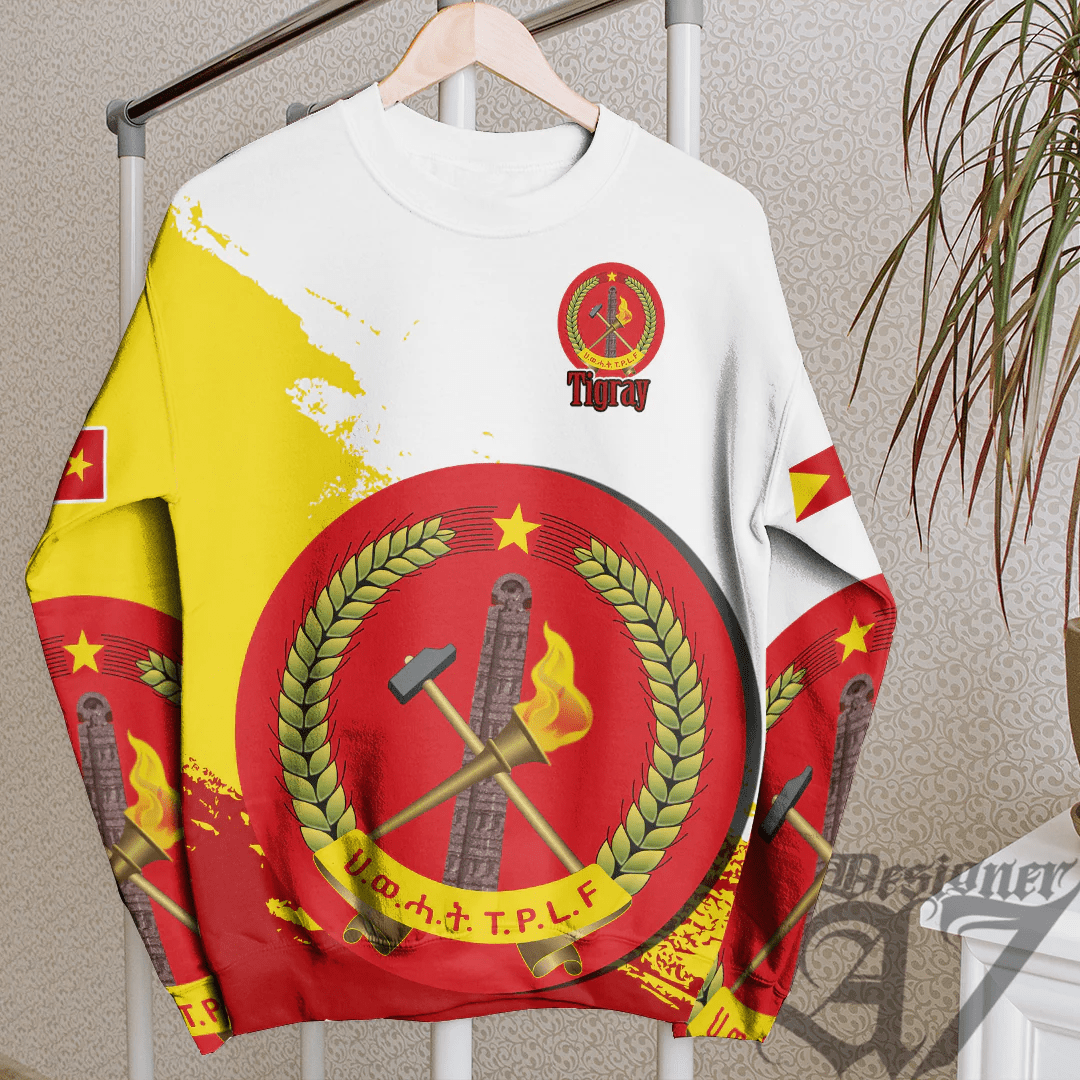 Clothing Tigray White Version Ethiopia National Regional States Special SweatShirt