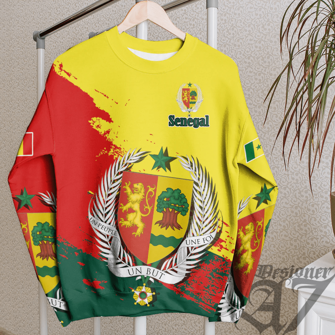 Clothing Senegal Yellow Version Special SweatShirt