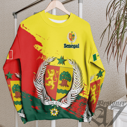 Clothing Senegal Yellow Version Special SweatShirt