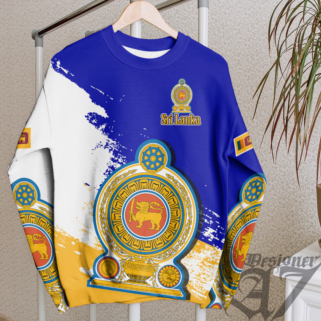Clothing Sri Lanka Blue Version Special SweatShirt