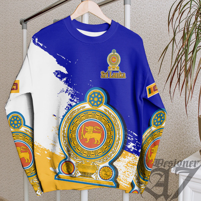 Clothing Sri Lanka Blue Version Special SweatShirt