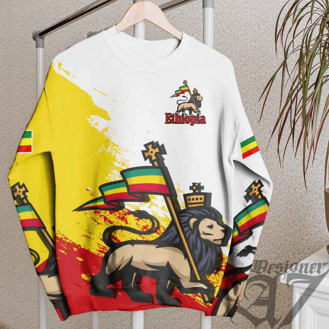 Clothing Ethiopia White Version Special SweatShirt