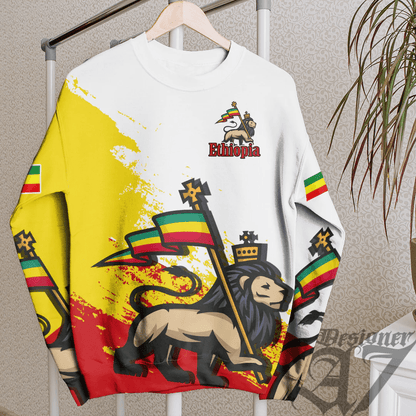 Clothing Ethiopia White Version Special SweatShirt