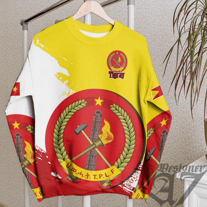Clothing Tigray Yellow Version Ethiopia National Regional States Special SweatShirt