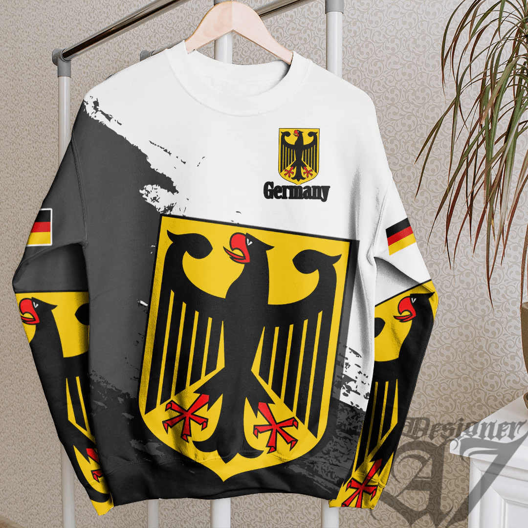 Clothing Germany White Version Special SweatShirt