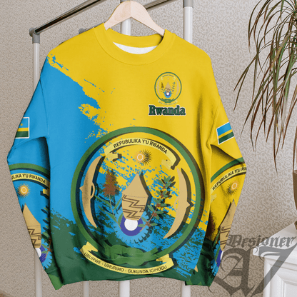 Clothing Rwanda Yellow Version Special SweatShirt