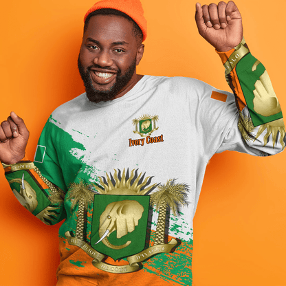Clothing Ivory Coast White Version Special SweatShirt