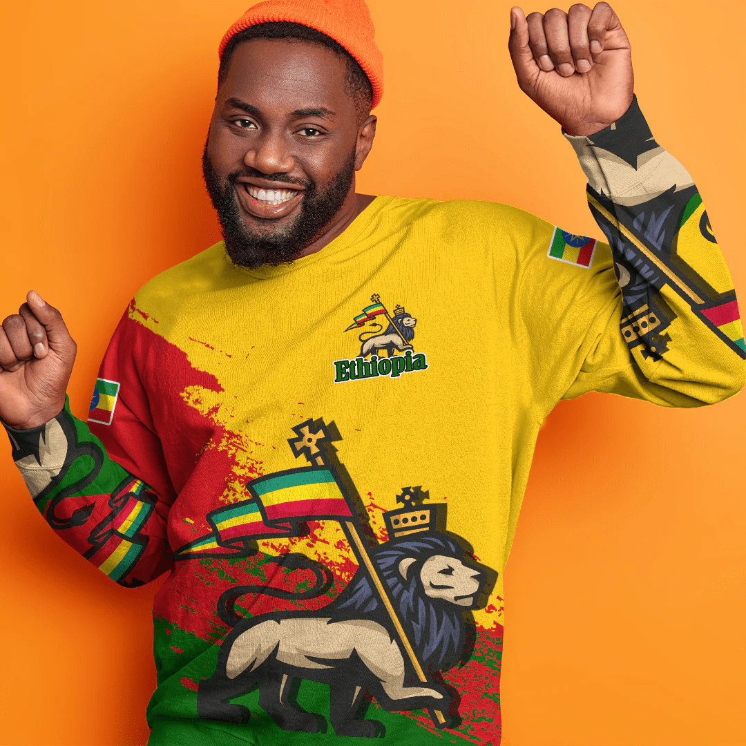 Clothing Ethiopia Yellow Version Special SweatShirt