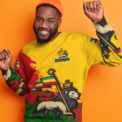 Clothing Ethiopia Yellow Version Special SweatShirt