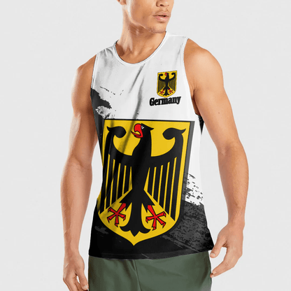 Clothing Germany White Version Special Tank Top and Racerback Tank