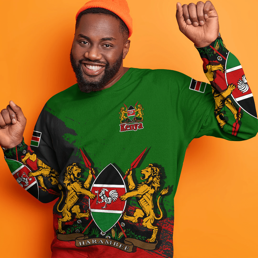 Clothing Kenya Green Version Special SweatShirt