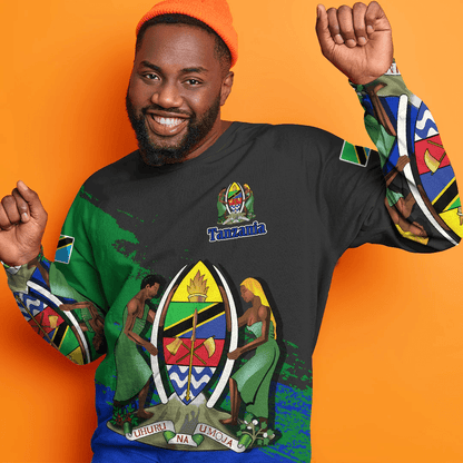 Clothing Tanzania Black Version Special SweatShirt