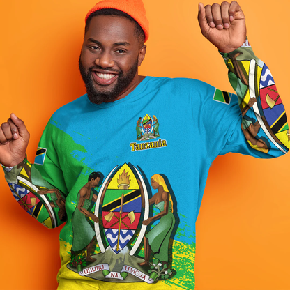 Clothing Tanzania Blue Version Special SweatShirt