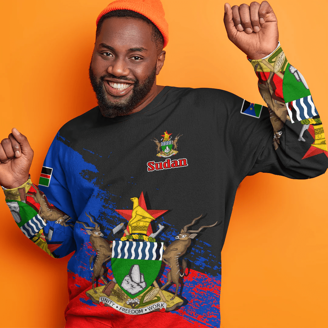 Clothing Sudan Black Version Special SweatShirt