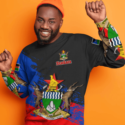 Clothing Sudan Black Version Special SweatShirt