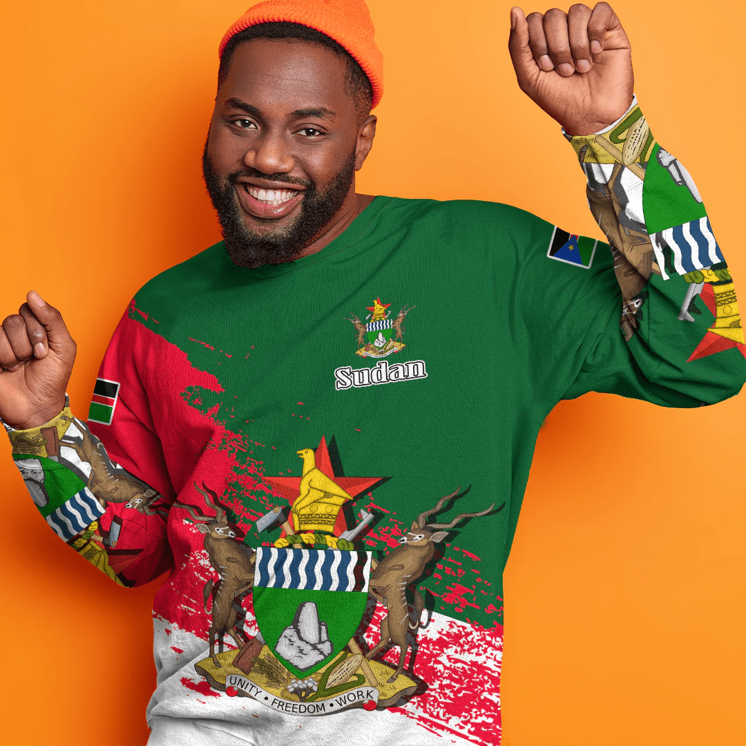 Clothing Sudan Green Version Special SweatShirt