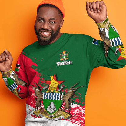 Clothing Sudan Green Version Special SweatShirt