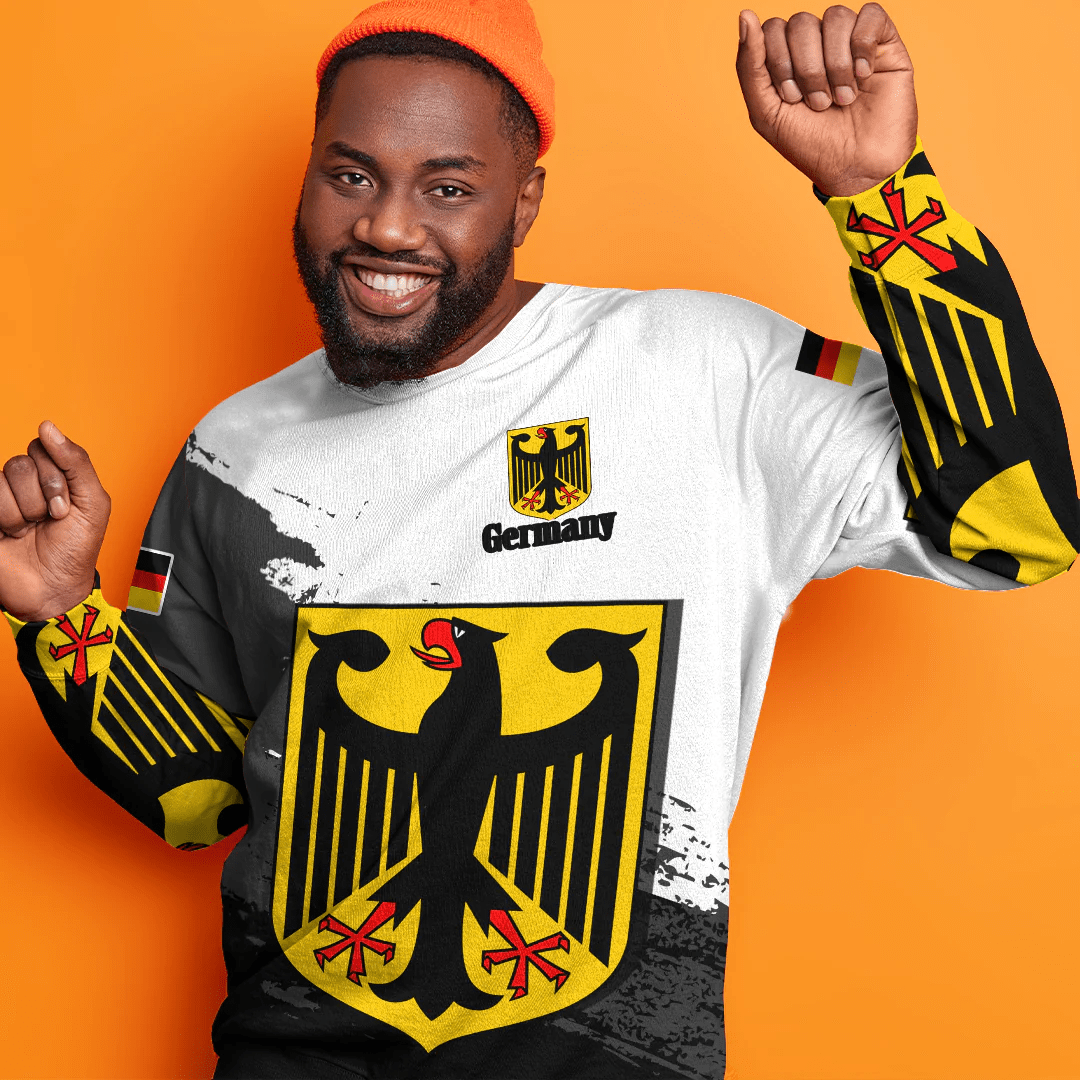 Clothing Germany White Version Special SweatShirt