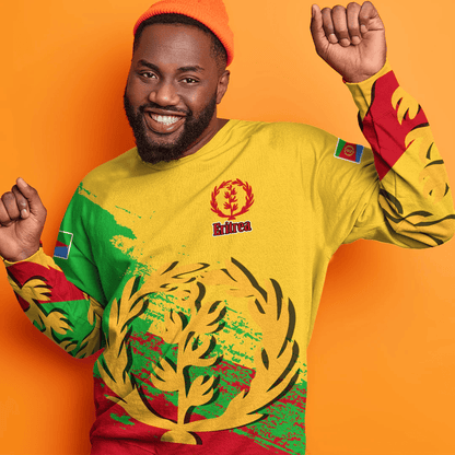 Clothing Eritrea Yellow Version Special SweatShirt