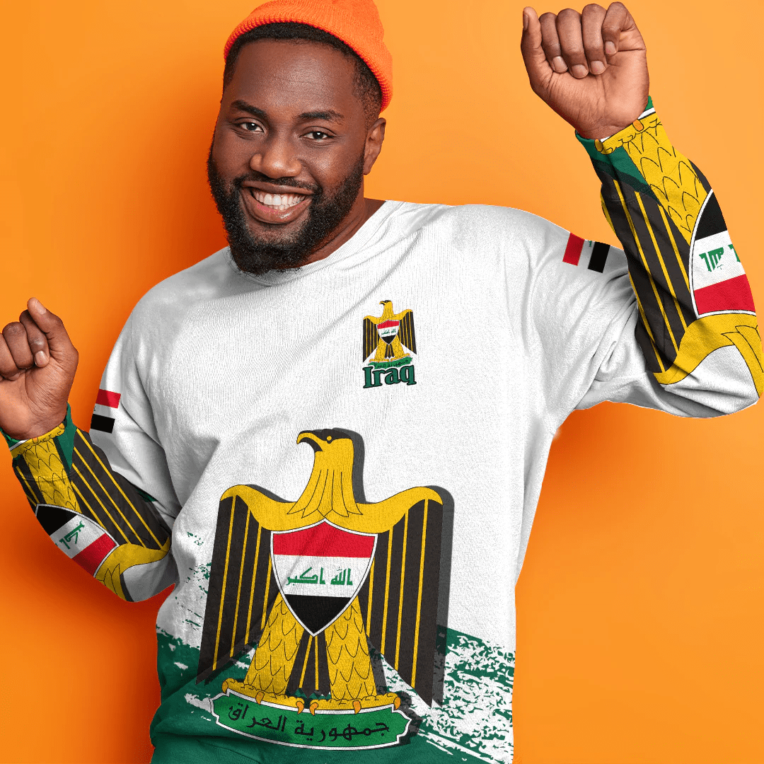 Clothing Iraq White Version Special SweatShirt