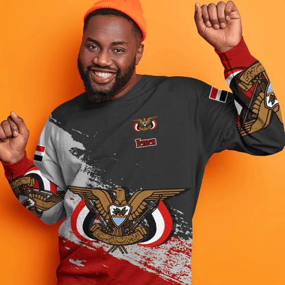 Clothing Yemen Black Version Special SweatShirt