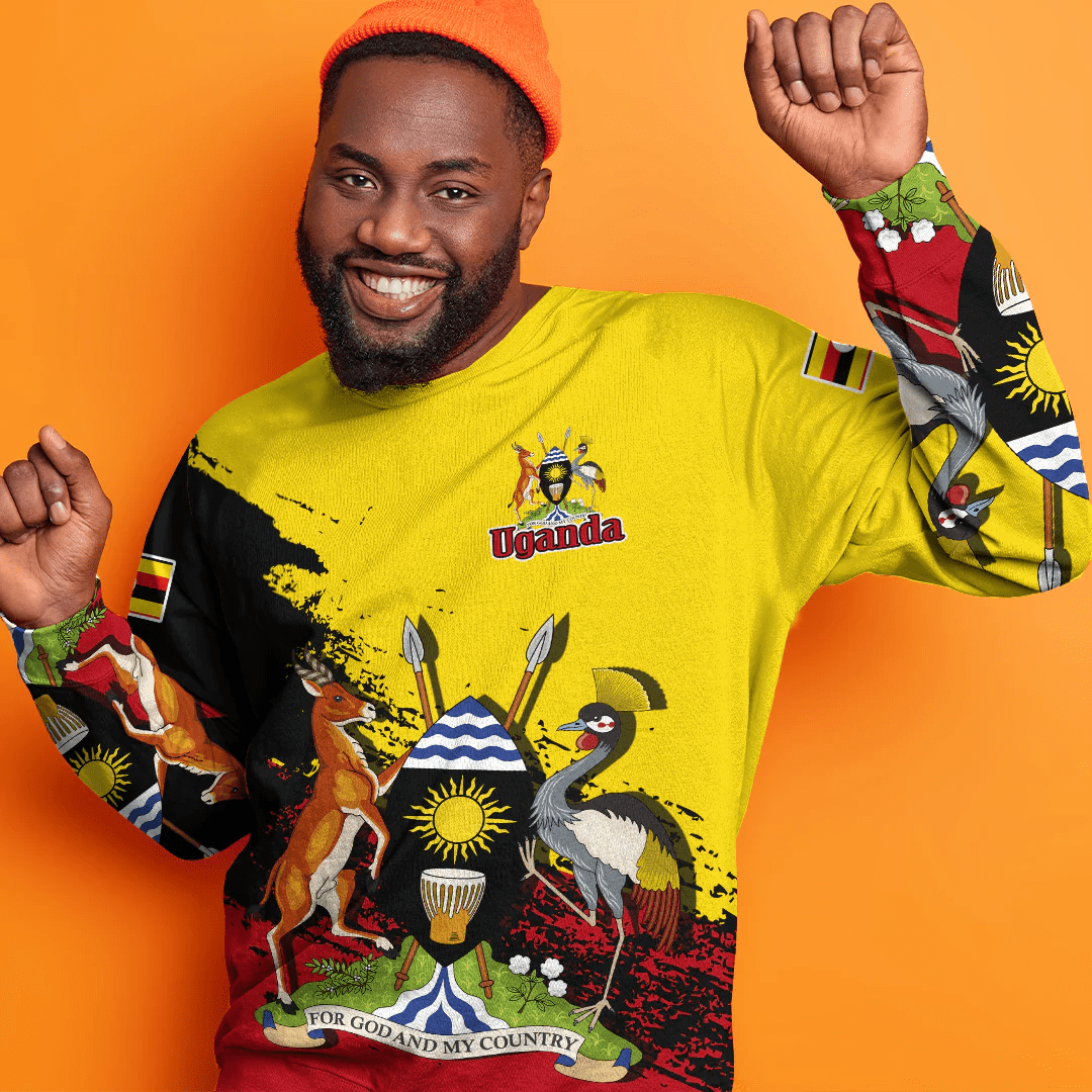 Clothing Uganda Yellow Version Special SweatShirt