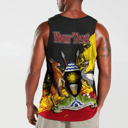 Clothing Uganda Black Version Special Tank Top and Racerback Tank