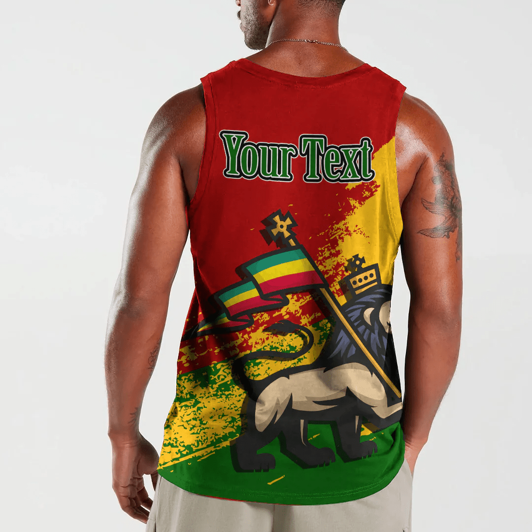 Clothing Ethiopia Red Version Special Tank Top and Racerback Tank