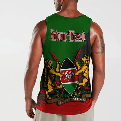 Clothing Kenya Green Version Special Tank Top and Racerback Tank