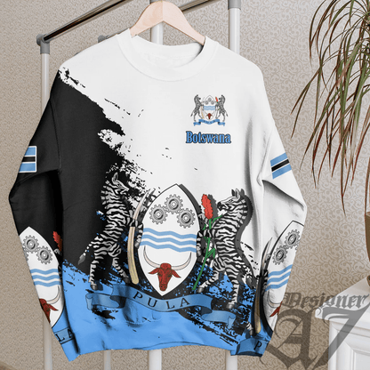 Clothing Botswana White Version Special SweatShirt