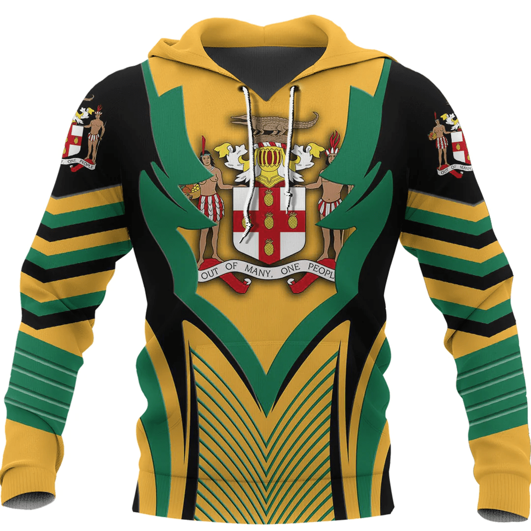 Hoodie Jamaica Action Sport Flag