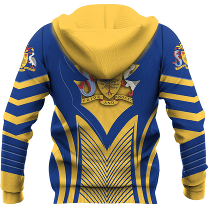 Hoodie Barbados Action Sport Flag