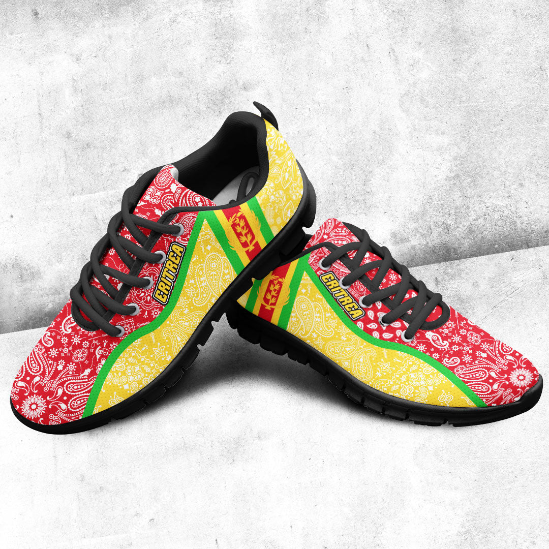 Shoes Eritrea Yellow Version Sneakers Paisley Bandana Special Style