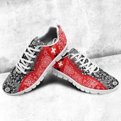 Shoes Switzerland Sneakers Paisley Bandana Special Style