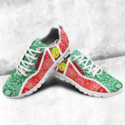 Shoes Madagascar Sneakers Paisley Bandana Special Style