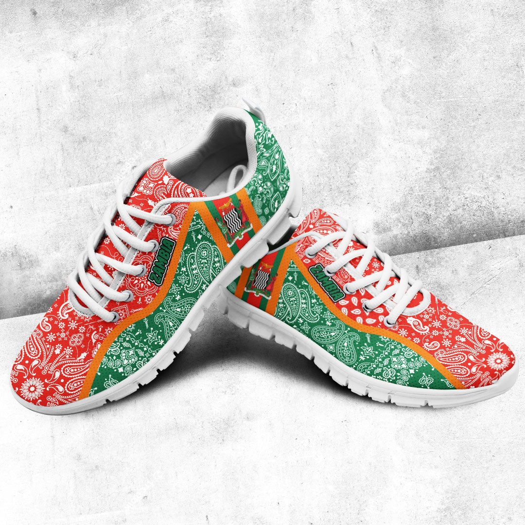 Shoes Zambia Sneakers Paisley Bandana Special Style